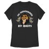Women’s Lion King Scar Surrounded by Idiots T-Shirt