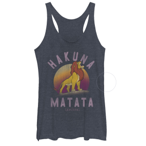Women’s Lion King Simba Hakuna Matata Racerback Tank Top