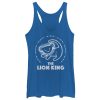 Women’s Lion King Simba Painting Circle Racerback Tank Top