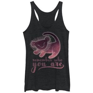 Women’s Lion King Simba Remember Who You Are Racerback Tank Top