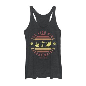 Women’s Lion King Sunshine Hakuna Matata Racerback Tank Top
