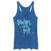 Women’s Luca Swim With Me Sea Monsters Racerback Tank Top