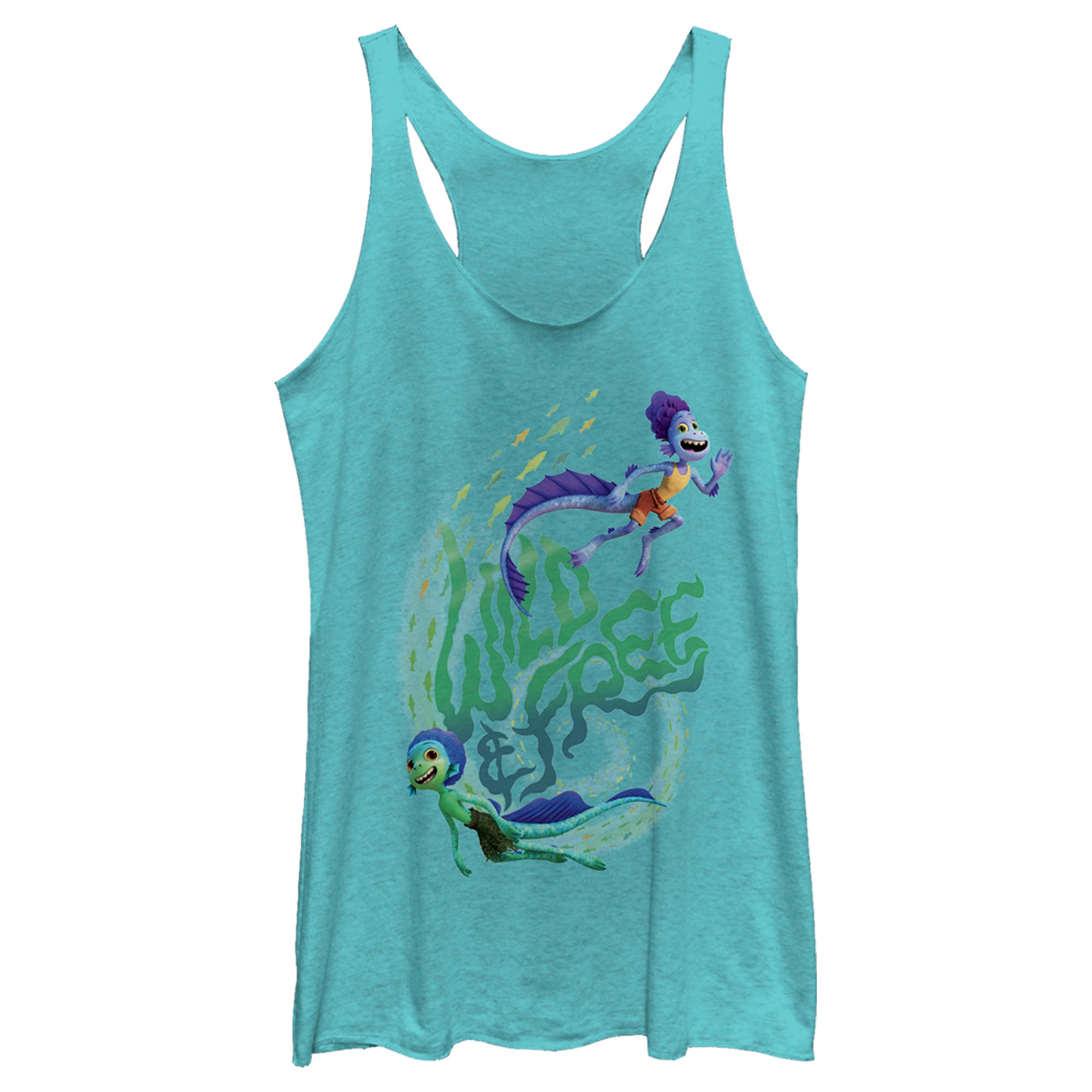 Women's Luca Wild & Free Racerback Tank Top Women's Luca Wild & Free Racerback Tank Top