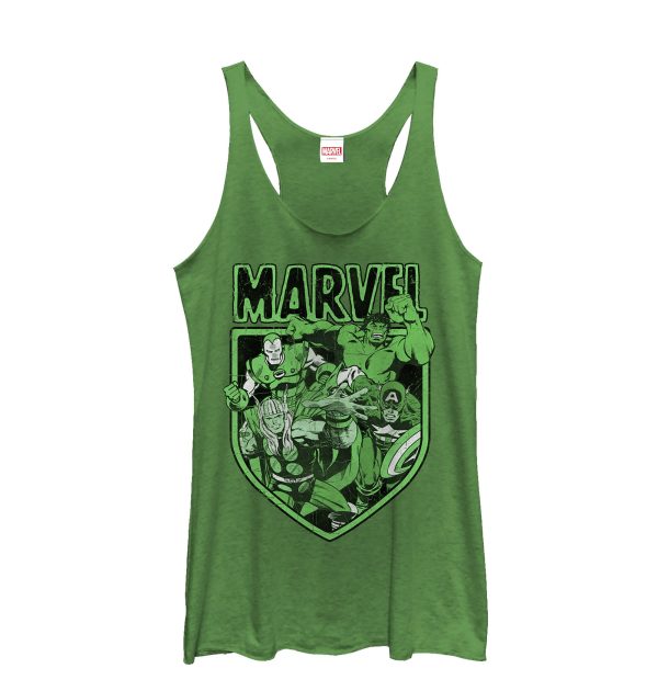 Women’s Marvel Avengers Shield Racerback Tank Top