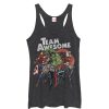 Women’s Marvel Avengers Team Awesome Racerback Tank Top
