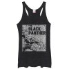 Women’s Marvel Black Panther Chalk Print Racerback Tank Top