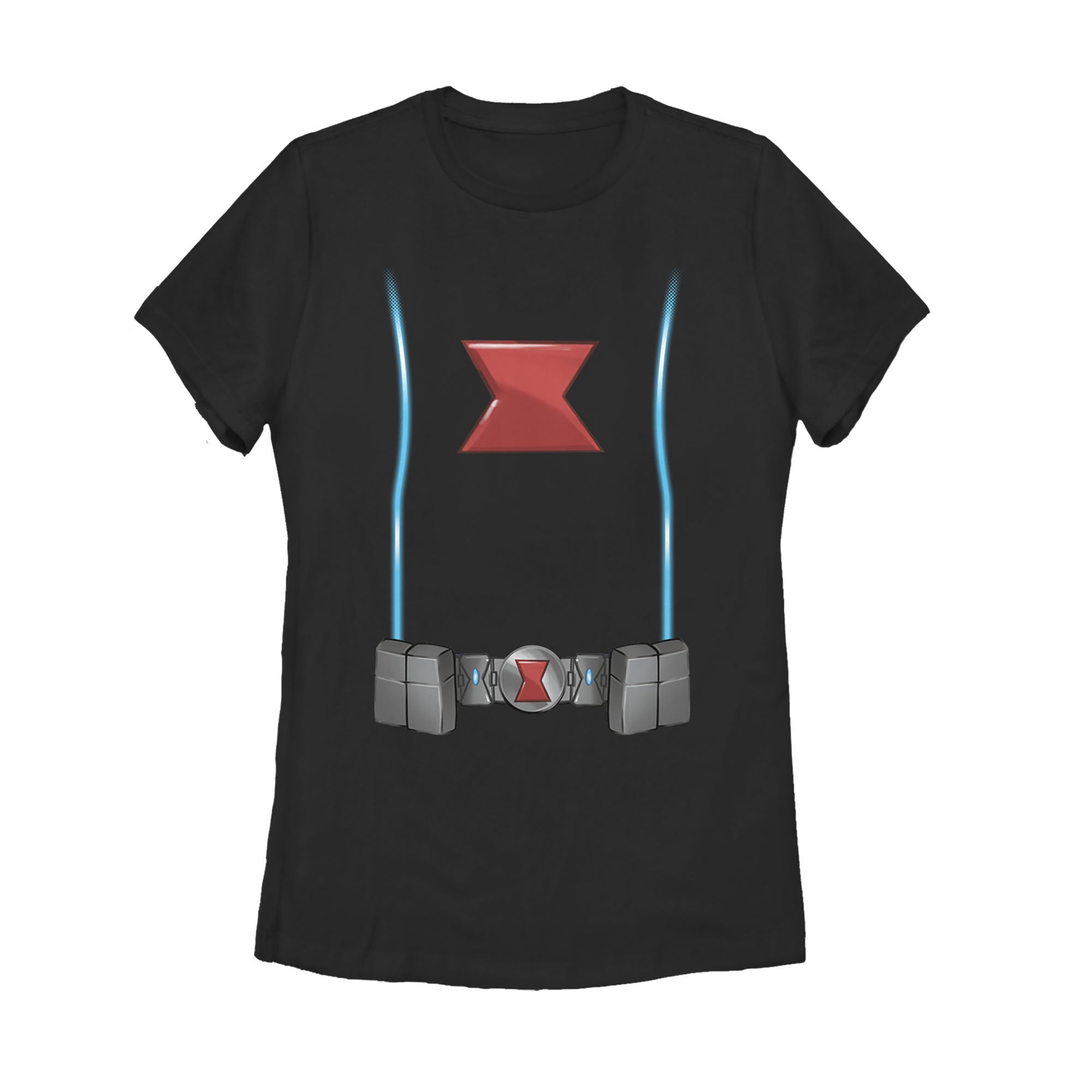 Women's Marvel Black Widow Costume T-Shirt Women's Marvel Black Widow Costume T-Shirt