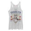 Women’s Marvel Captain America Brooklyn NYC Shield Racerback Tank Top
