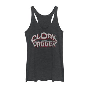 Women’s Marvel Cloak and Dagger Logo Racerback Tank Top