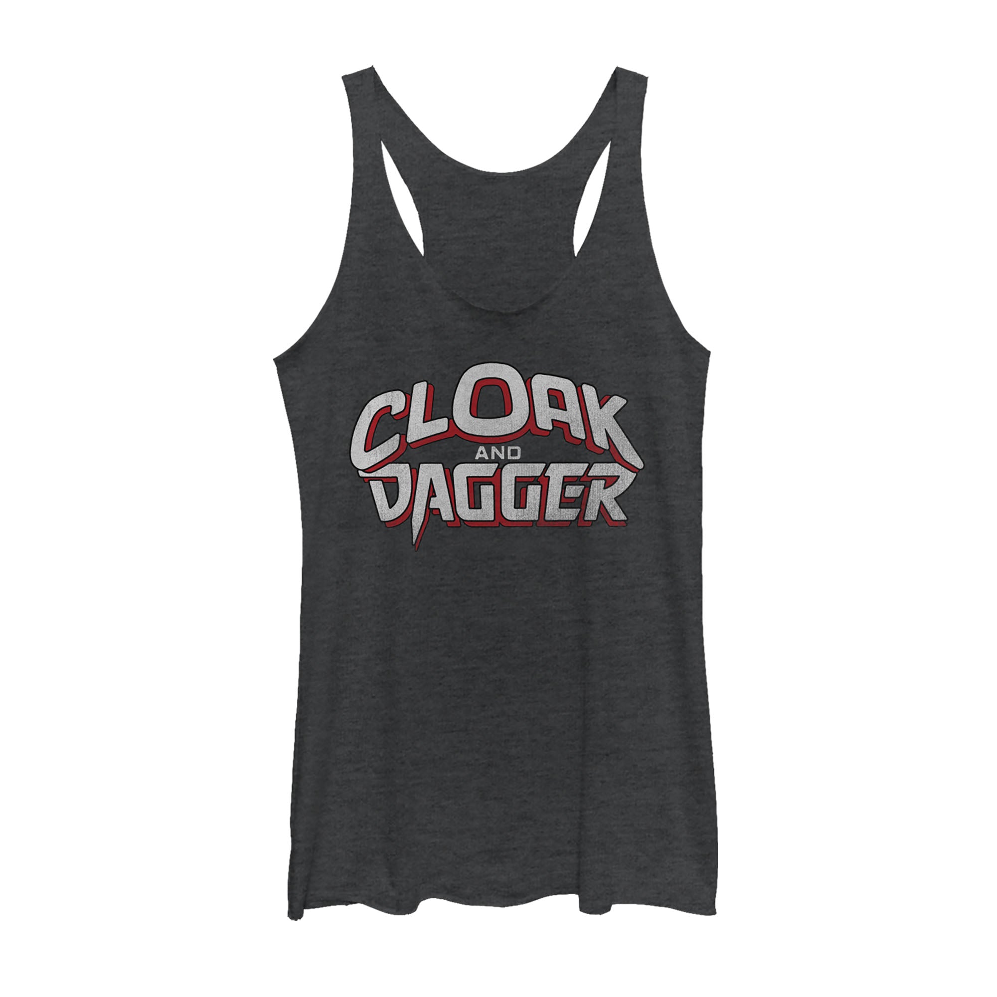 Women's Marvel Cloak and Dagger Logo Racerback Tank Top Women's Marvel Cloak and Dagger Logo Racerback Tank Top