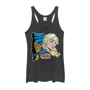 Women’s Marvel Cloak and Dagger Portrait Racerback Tank Top