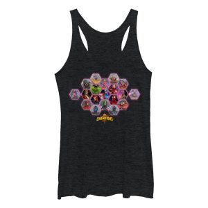 Women’s Marvel Contest of Champions Honeycomb Racerback Tank Top