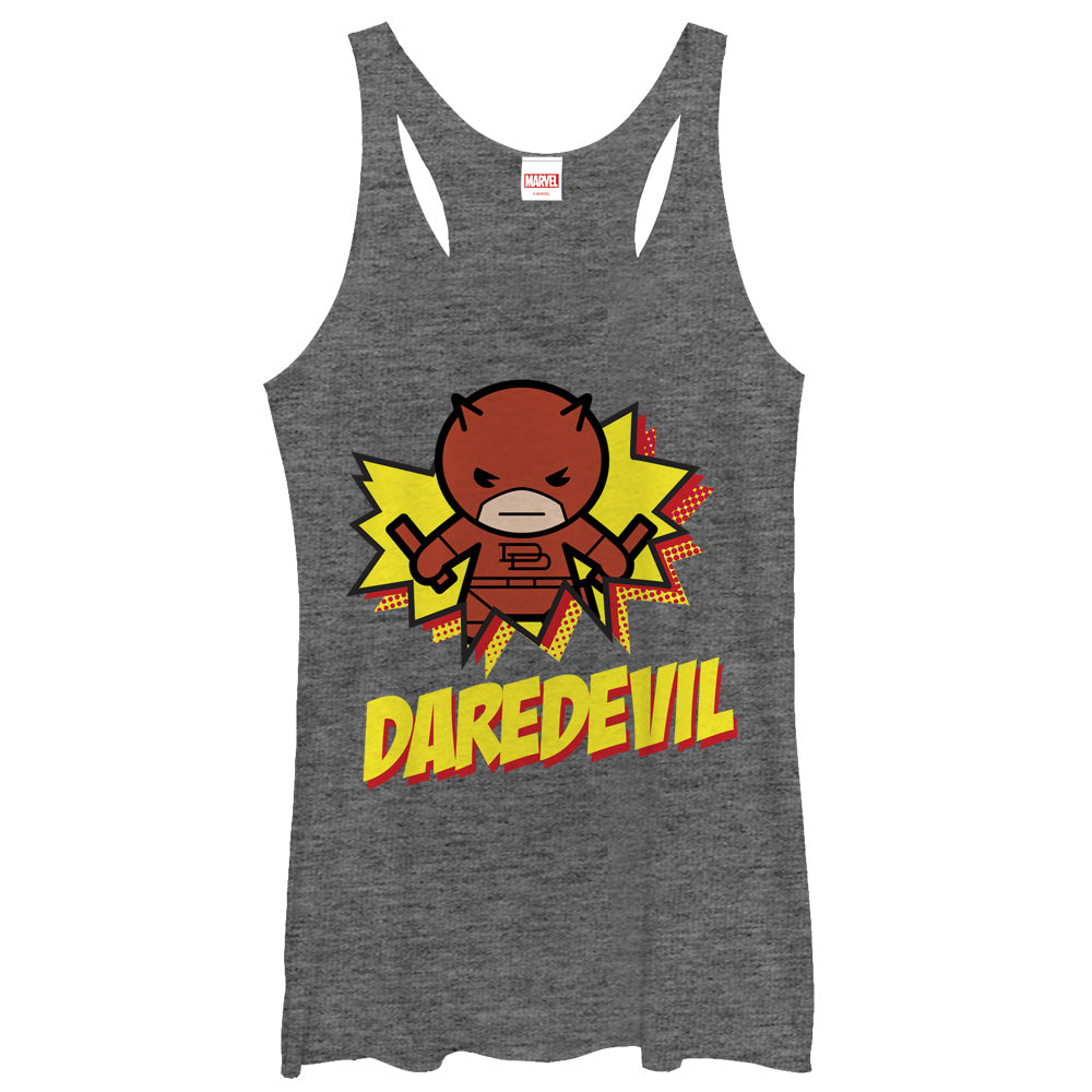 Women's Marvel Daredevil Cartoon Racerback Tank Top Women's Marvel Daredevil Cartoon Racerback Tank Top