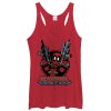 Women’s Marvel Deadpool Cartoon Guns Racerback Tank Top