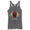 Women’s Marvel Deadpool Chimichangas Racerback Tank Top