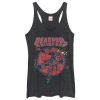Women’s Marvel Deadpool Concussion Racerback Tank Top