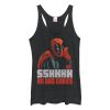 Women’s Marvel Deadpool No One Cares Racerback Tank Top