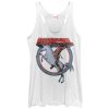 Women’s Marvel Deadpool Rides Unicorn Racerback Tank Top