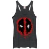 Women’s Marvel Deadpool Splatter Icon Racerback Tank Top