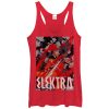 Women’s Marvel Elektra Sword Swipe Racerback Tank Top
