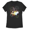 Women’s Marvel Fourth of July Deadpool Unicorn Fireworks T-Shirt