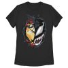 Women’s Marvel Iron Man Venom Mask Split T-Shirt