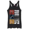Women’s Marvel Mary Janes Concert Racerback Tank Top
