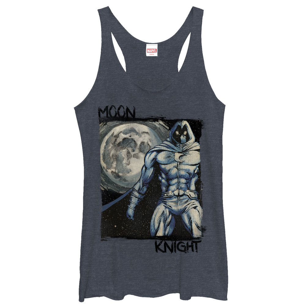 Women's Marvel Moon Knight Star Night Racerback Tank Top Women's Marvel Moon Knight Star Night Racerback Tank Top