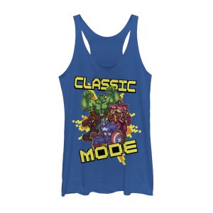 Women’s Marvel Pixelated Classic Mode Racerback Tank Top