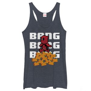Women’s Marvel Pixelated Deadpool Racerback Tank Top