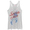 Women’s Marvel Spider-Man Cursive Racerback Tank Top