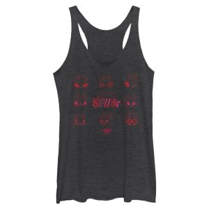 Women’s Marvel Spider-Man Into the Spider-Verse SPdr Glitch Racerback Tank Top