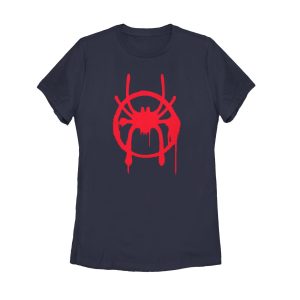 Women’s Marvel Spider-Man Into the Spider-Verse Symbol T-Shirt