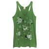Women’s Marvel St. Patrick’s Day Clover Icon Racerback Tank Top