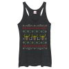 Women’s Marvel Ugly Christmas Loki Racerback Tank Top