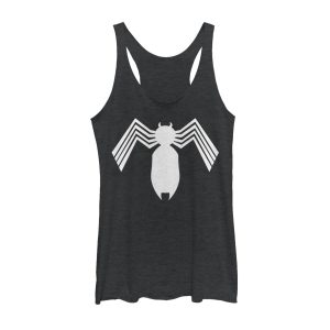 Women’s Marvel Venom Alien Symbiote Logo Racerback Tank Top