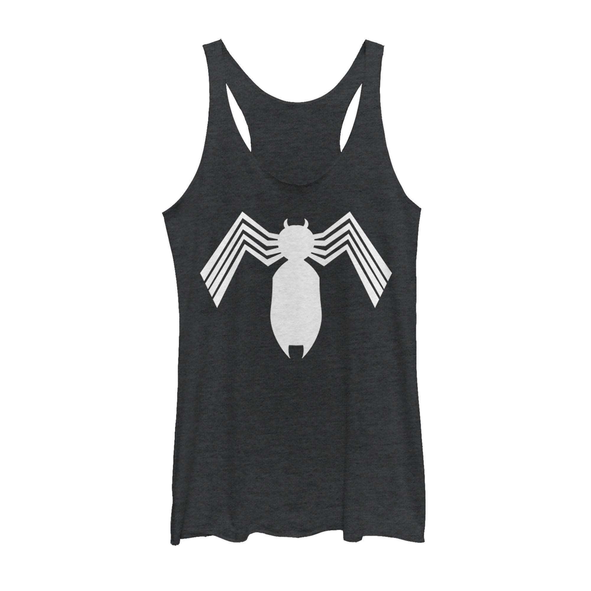 Women's Marvel Venom Alien Symbiote Logo Racerback Tank Top Women's Marvel Venom Alien Symbiote Logo Racerback Tank Top