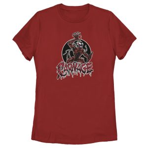 Women’s Marvel Venom Carnage Circle T-Shirt
