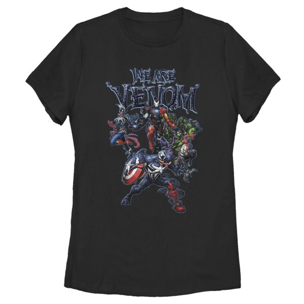 Women’s Marvel We Are Venom Character Menagerie T-Shirt