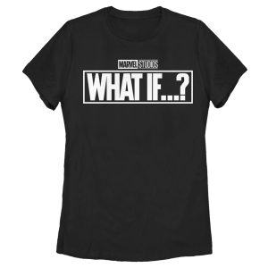Women’s Marvel What If… Bold Logo T-Shirt