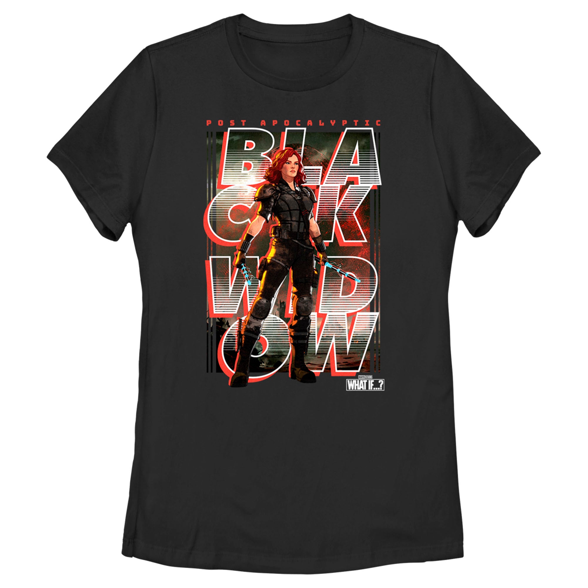 Women's Marvel What if… Apocalypse Black Widow T-Shirt Women's Marvel What if… Apocalypse Black Widow T-Shirt