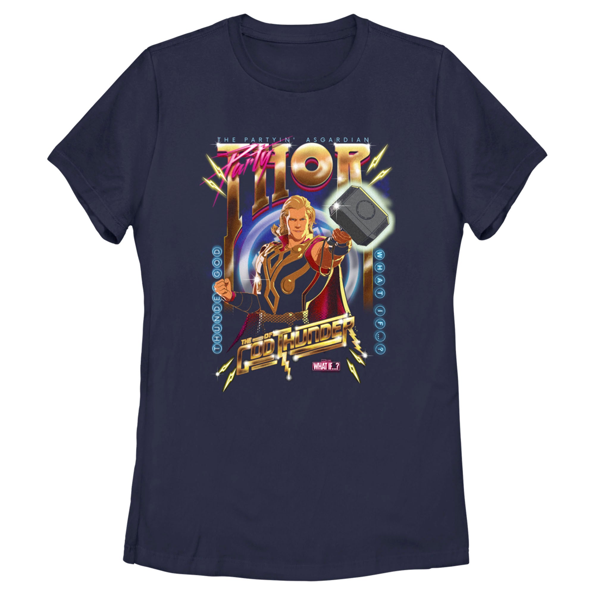 Women's Marvel What if… God Of Thunder T-Shirt Women's Marvel What if… God Of Thunder T-Shirt