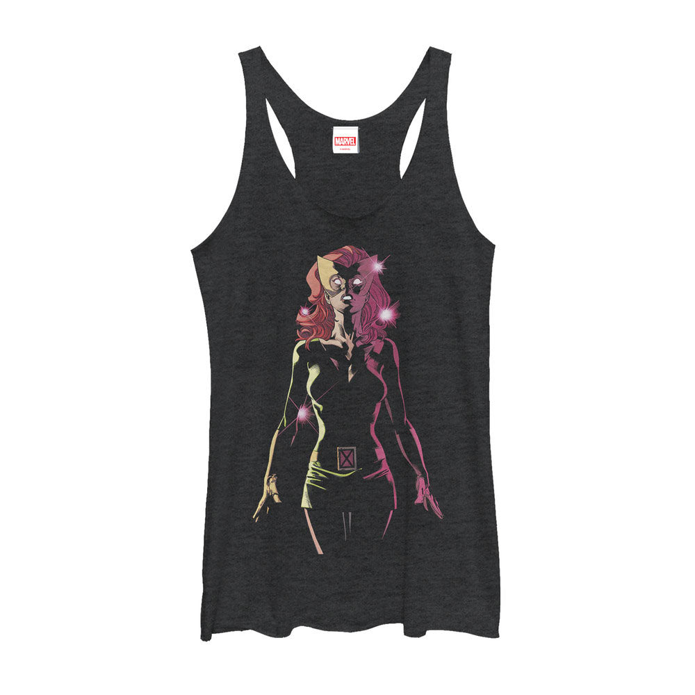 Women's Marvel X-Men Jean Grey Lights Racerback Tank Top Women's Marvel X-Men Jean Grey Lights Racerback Tank Top
