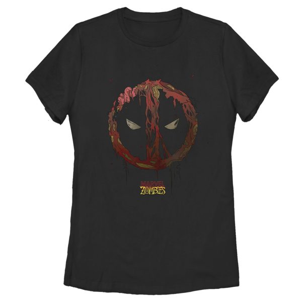 Women’s Marvel Zombies Deadpool Mask T-Shirt