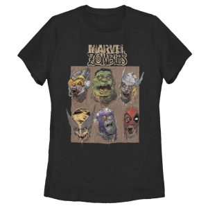 Women’s Marvel Zombies Happy Faces T-Shirt