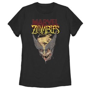 Women’s Marvel Zombies X-Men Wolverine Face T-Shirt