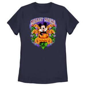 Women’s Mickey & Friends Colorful Sunflower Field T-Shirt