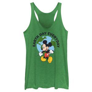 Women’s Mickey & Friends Earth Day Everyday Racerback Tank Top