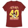 Women’s Mickey & Friends It’s My 40th Birthday T-Shirt