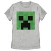 Women’s Minecraft Creeper Face T-Shirt
